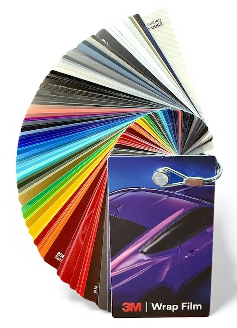 3M Wrap Film Series 2080 Fan Deck