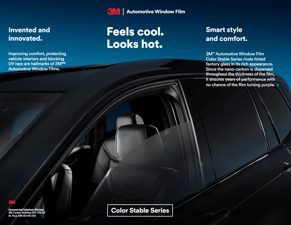 thumbnail image 2 of 3M Color Stable Window Tint Film – 20% VLT – 20" X 10' Roll 2 of 6
