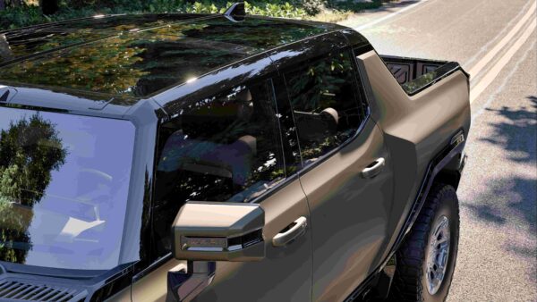 3M Crystalline Black Automotive Window Film Installation Exterior