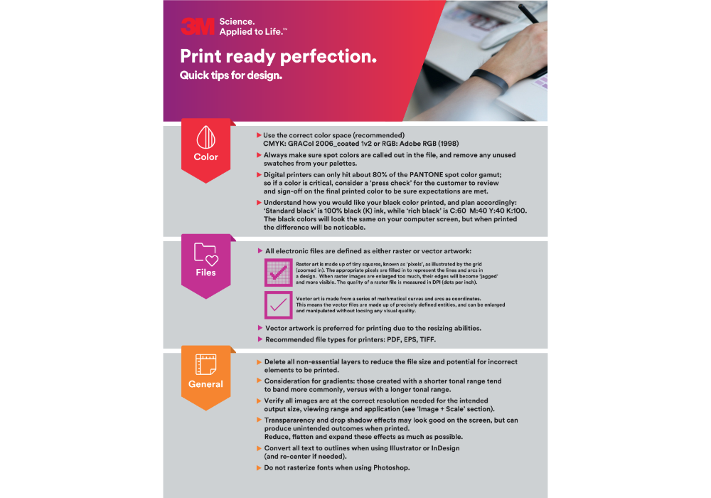 3M Print Ready Perfection Brochure (Pack of 25)