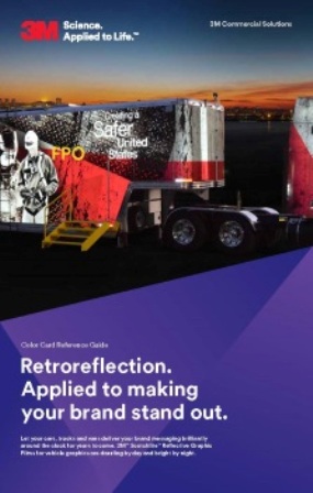 3M Reflective Color Card