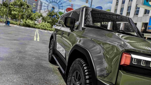 3M 2080 HG26 High Gloss Military Green Installation Pic 1