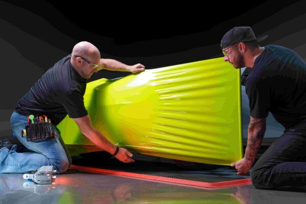 3M 2080 HG65 High Gloss Citric Acid Installation Pic 1