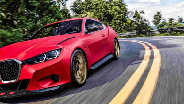 3M 2080 M33 Matte Strawberry Red Installation Pic 1