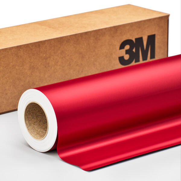 3M 2080 M33 Matte Strawberry Red Roll Pic