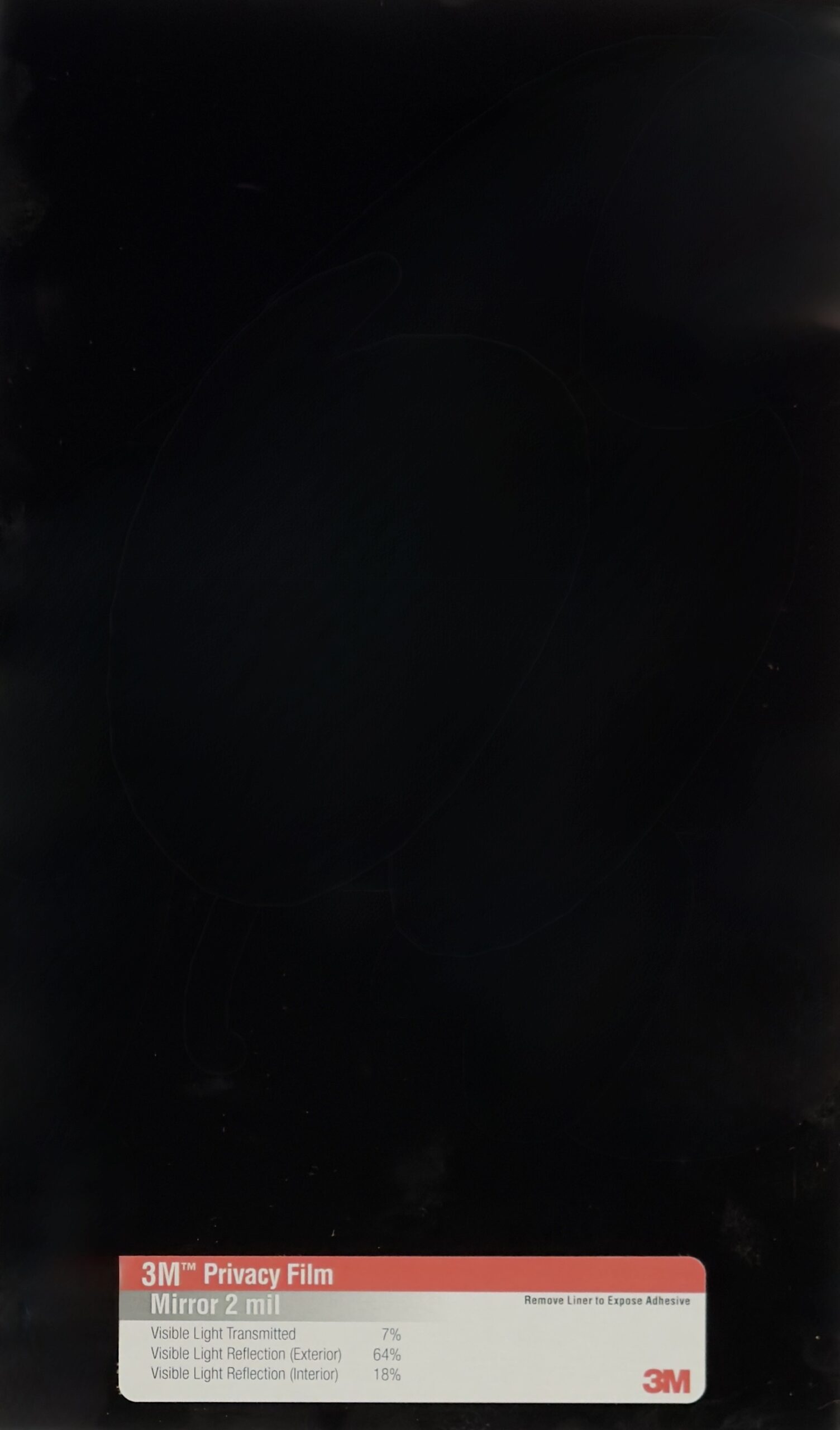 3M One-Way Mirror Film Sample