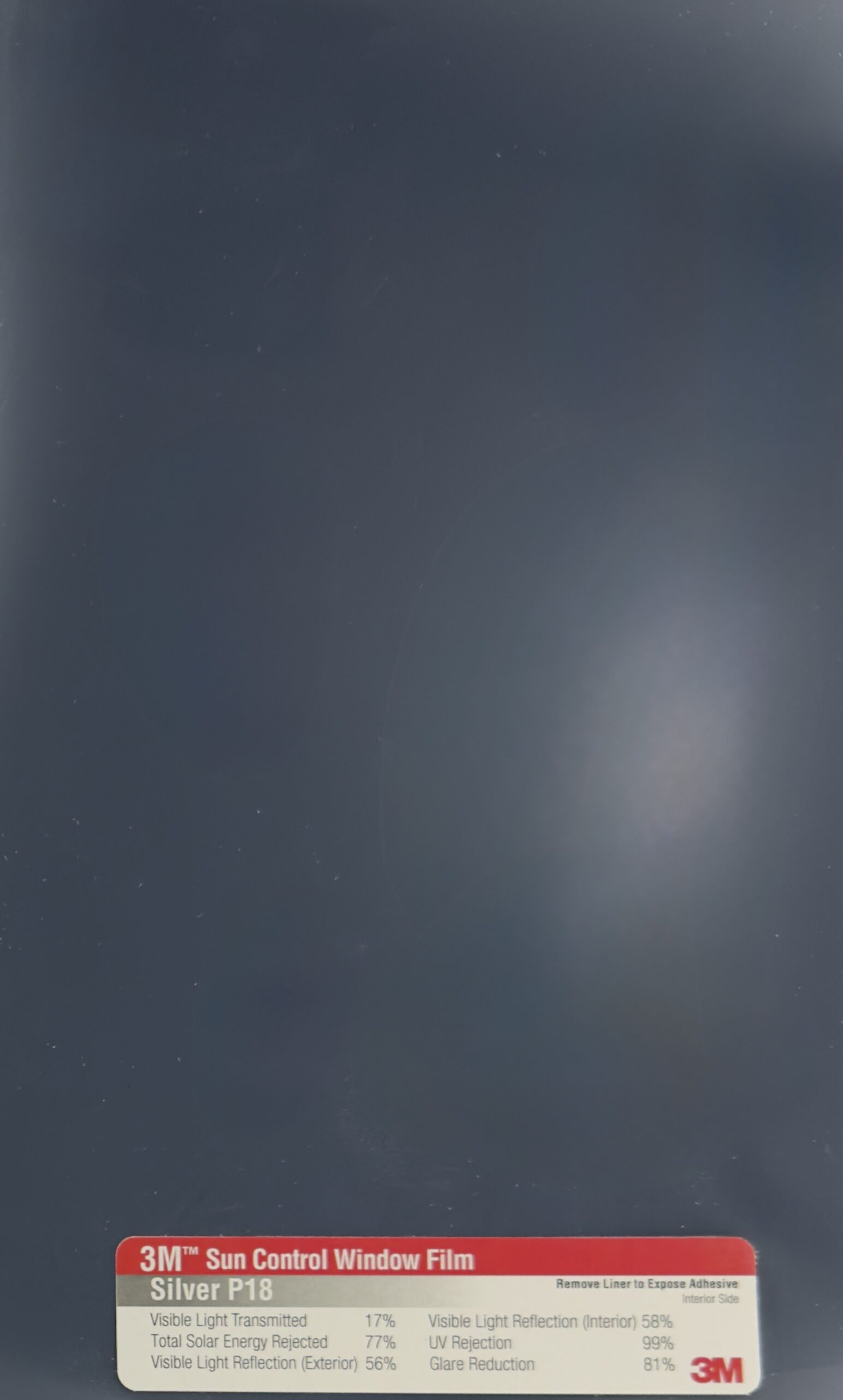 3M Silver P18 Film Sample