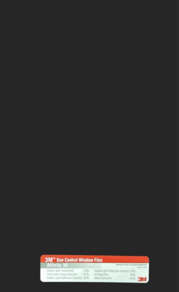 3M Affinity 30 Film Samples