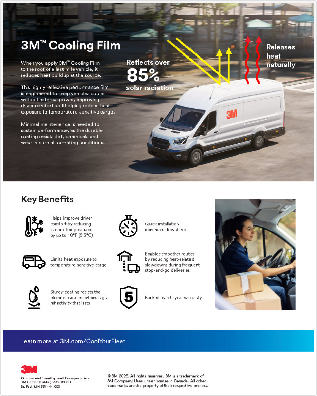 3M Cooling Film Last Mile Sell Sheet