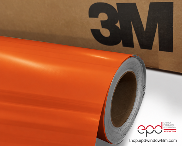 3M 2080 G364 Fiery Orange Roll and Box