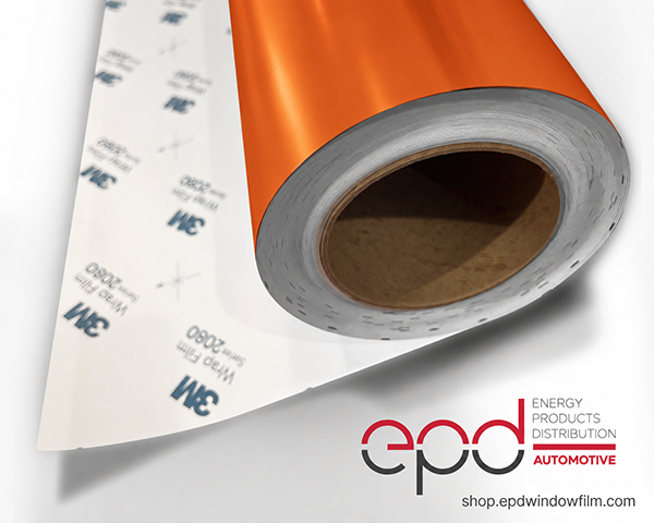 3M 2080 G364 Fiery Orange Roll and Liner
