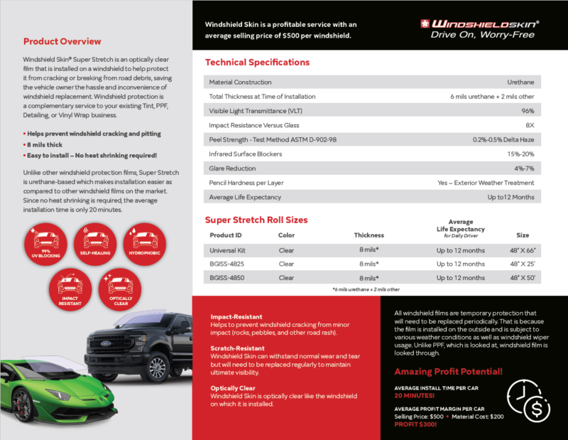 WS Tri-Fold Brochure for Dealers