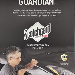 3M Paint Protection Film Wall Board