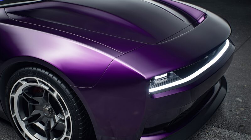 3M Protection Wrap Films PWF-G248 Gloss Viola Charger