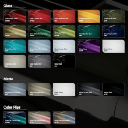 3M Protection Wrap Films Color Swatch Poster