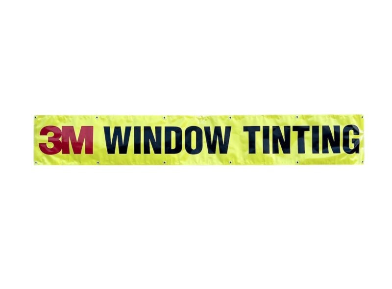 3M Window Tinting Banner