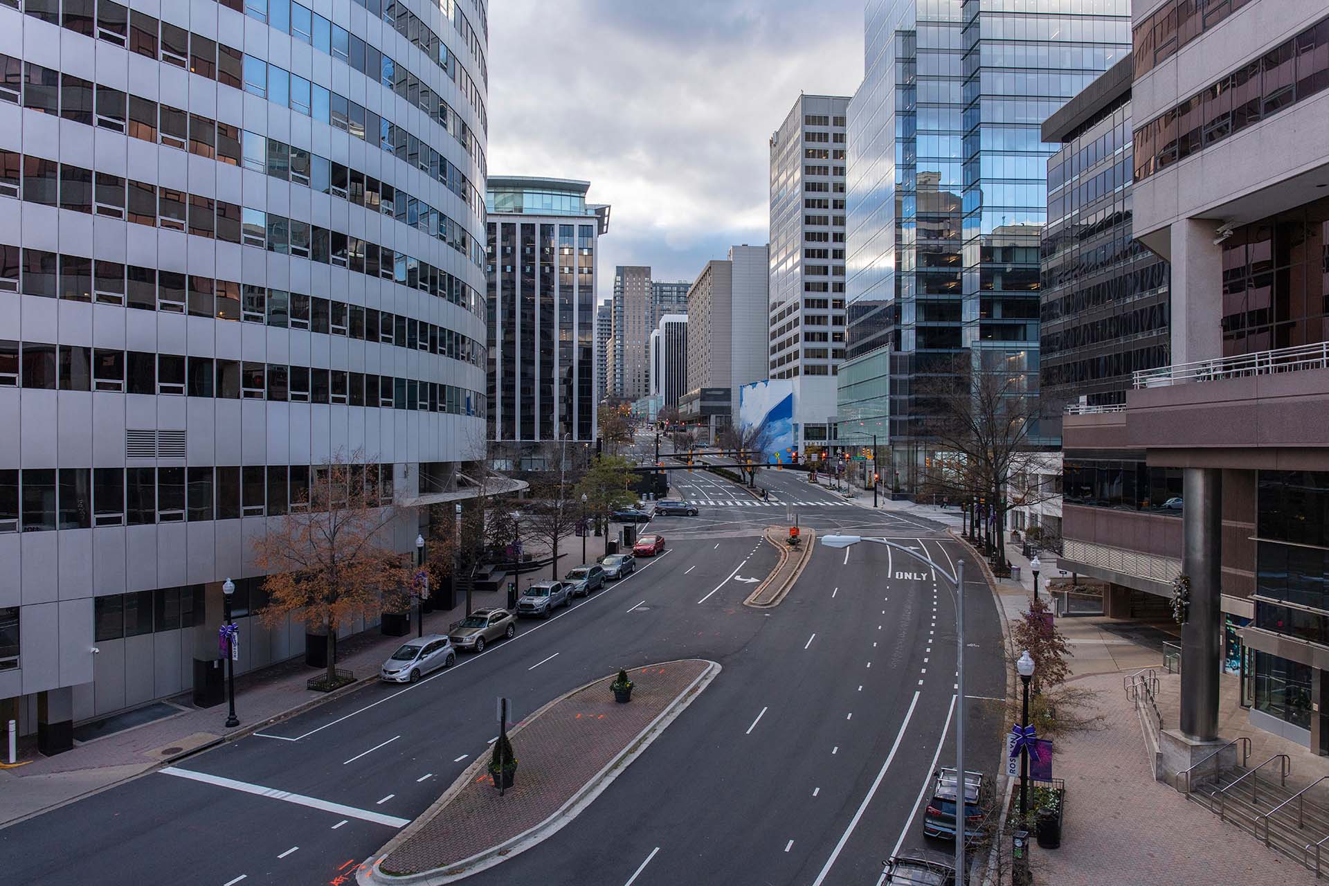Cityscape of downtown Arlington, Virginia