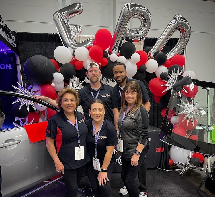 Members of the EPD team at an industry event