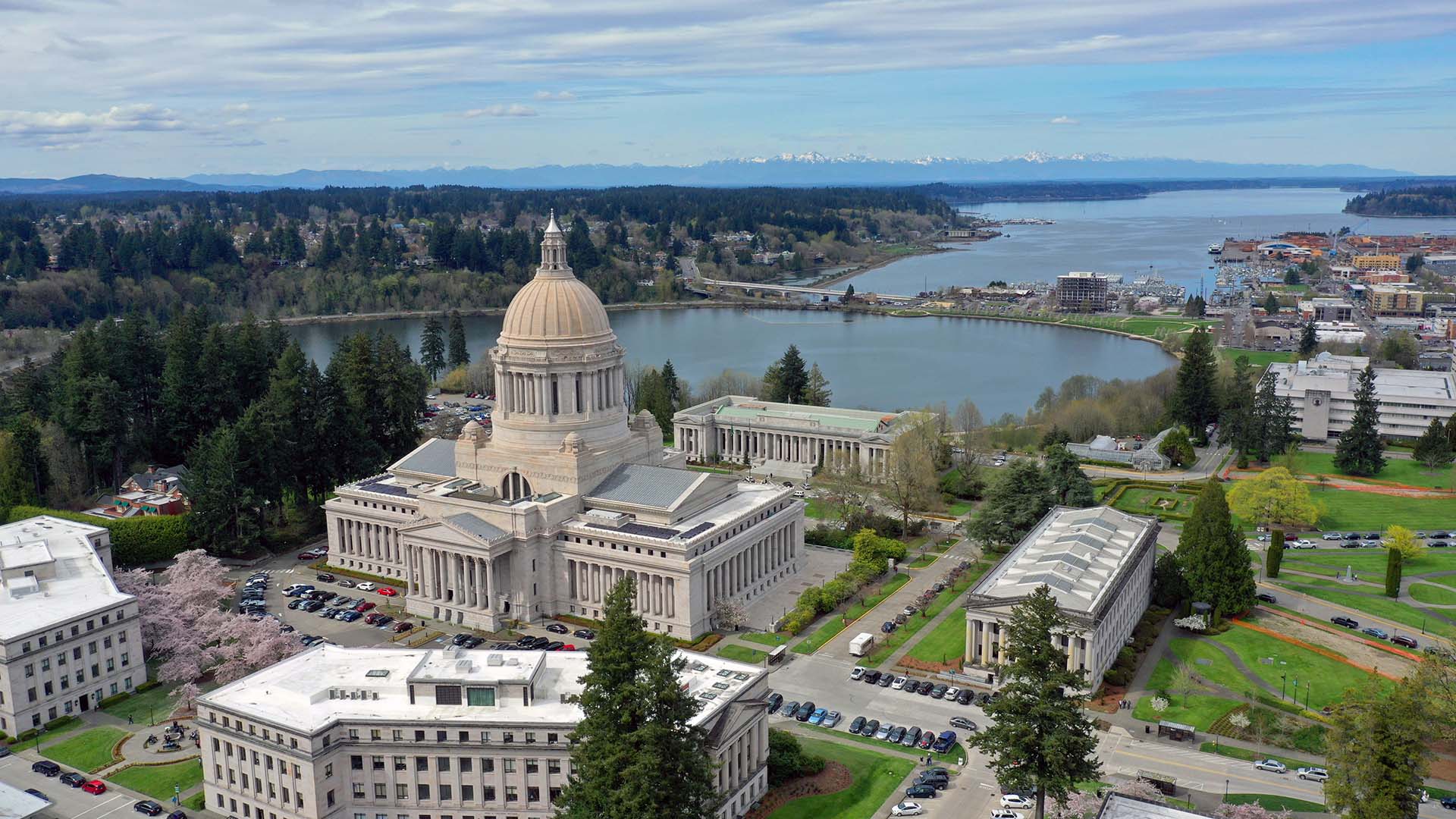 State Capital Building in Olympia, WA