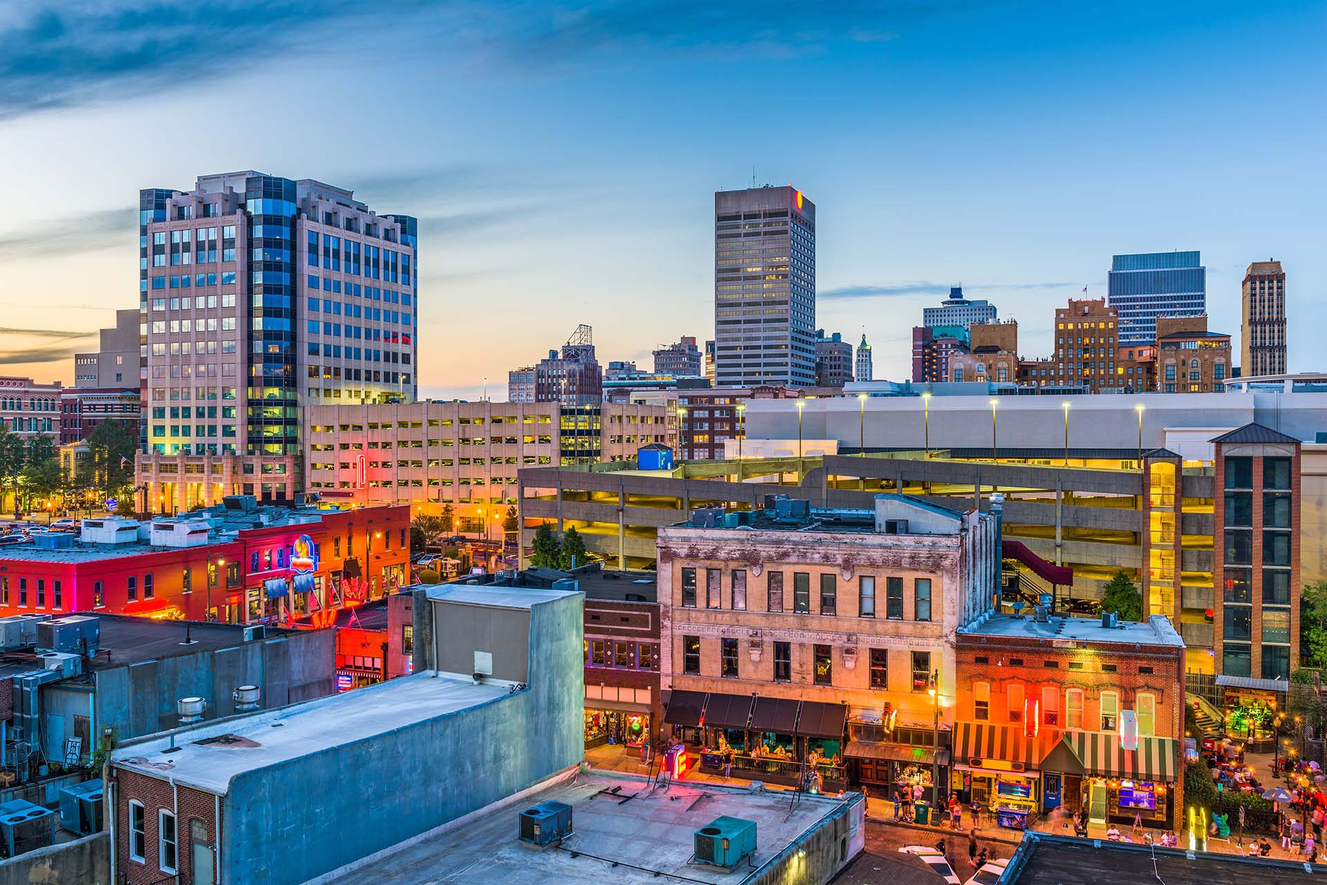 Memphis, TN skyline