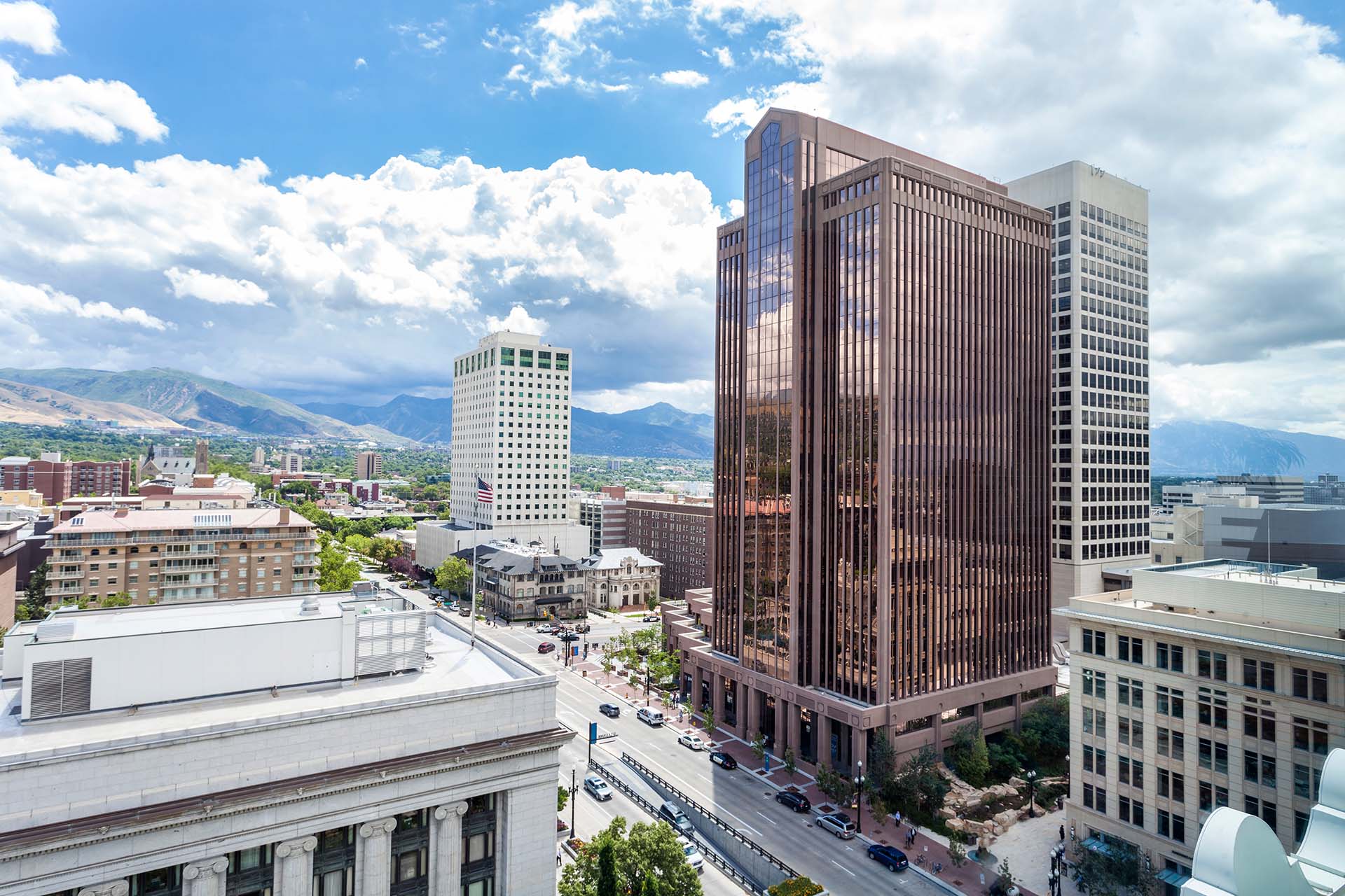 Salt Lake City, UT skyline