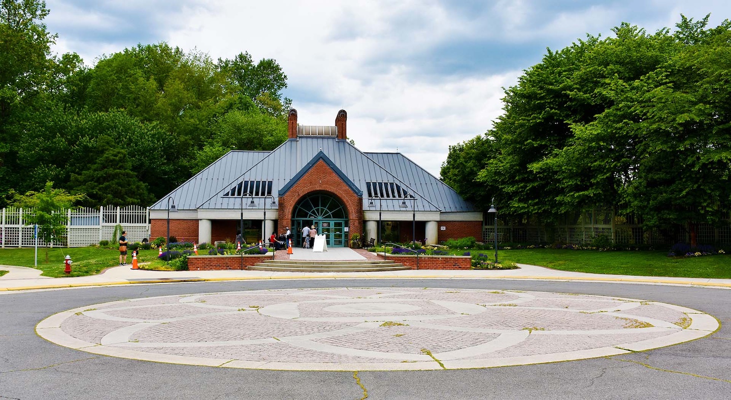 Visitor Center, Meadowlark Botanical Gardens, Vienna, Virginia