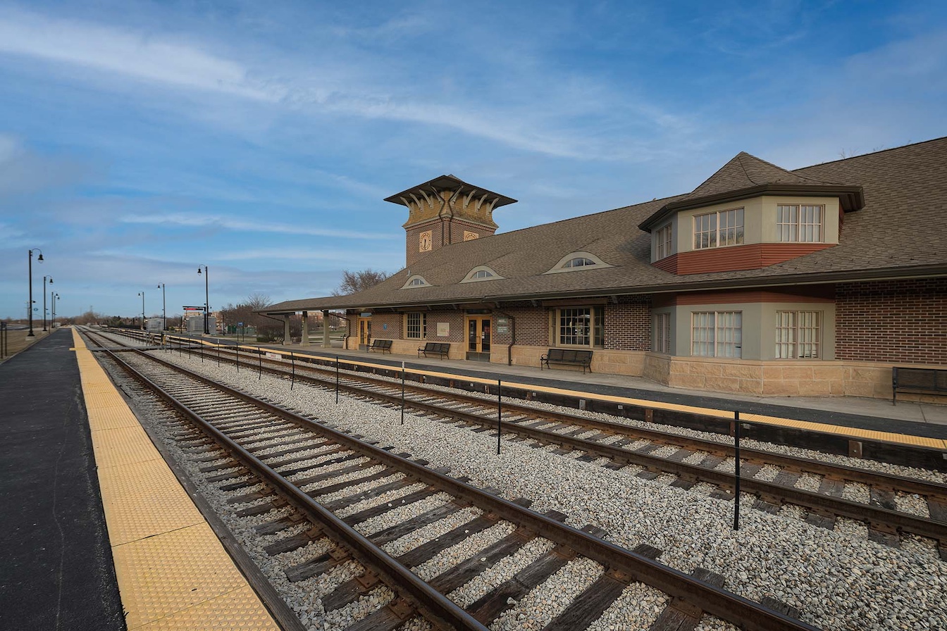 Orland Park, Illinois Train Station