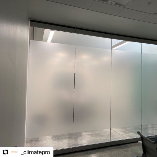 External Dusted Frost Vinyl Privacy Frosted Window Film Glass Matte Etch  Tint